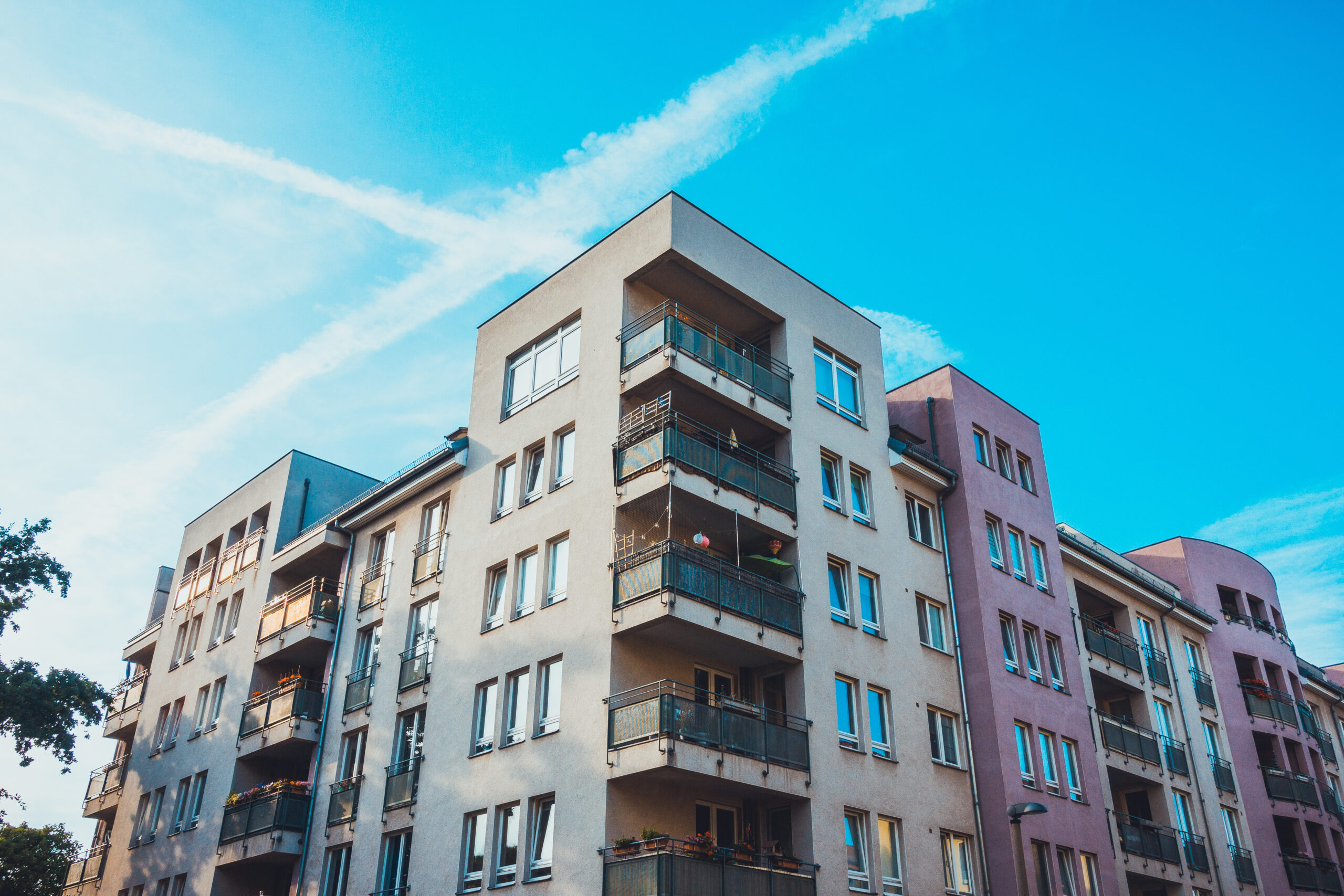 Typical apartment building