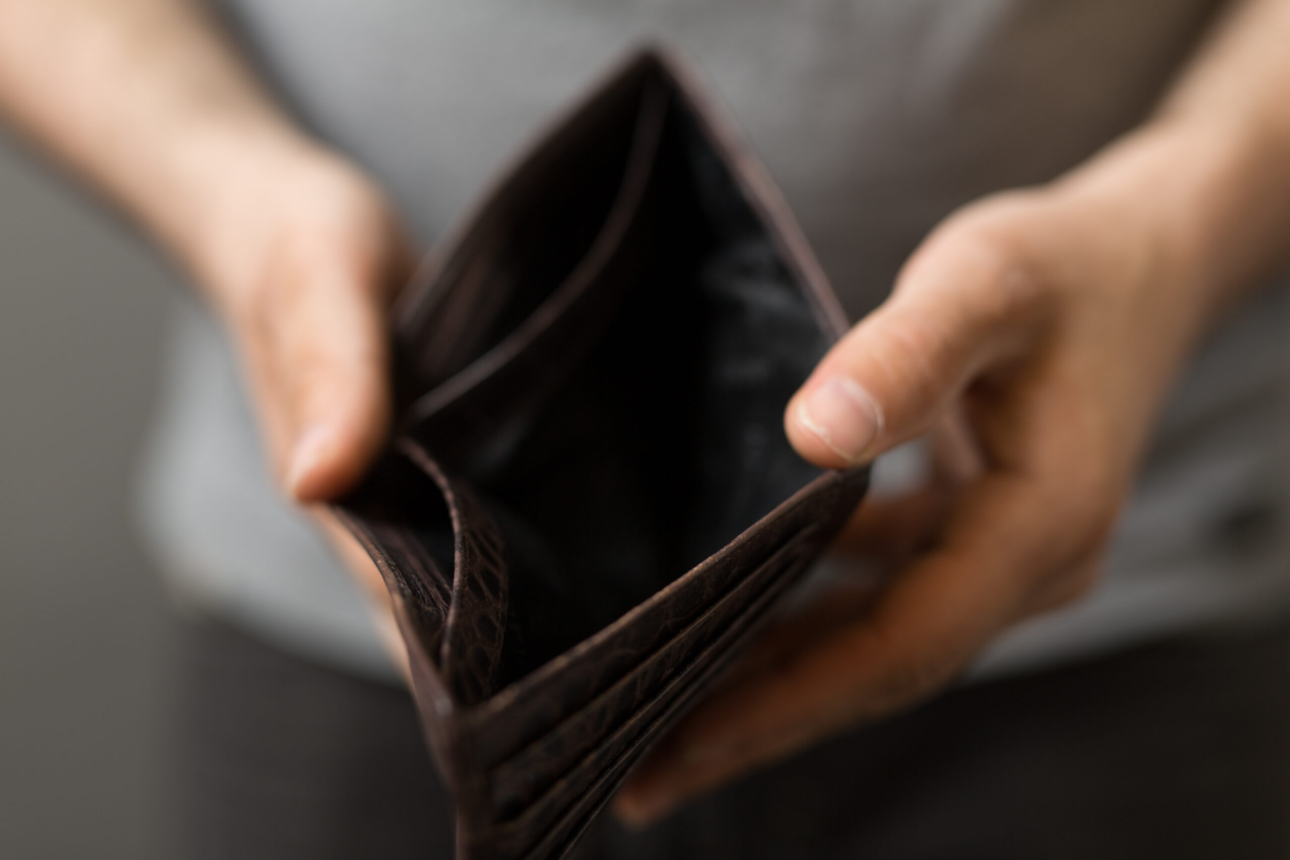 wallet broke